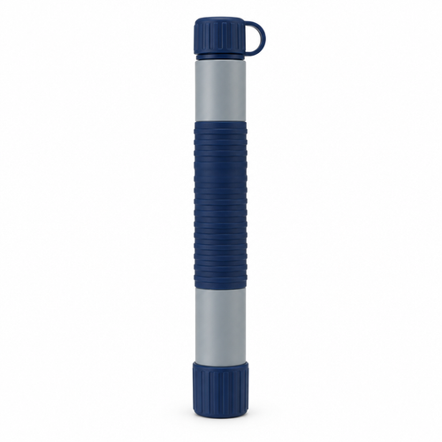 AQUA-X1 emergency water filter straw, single unit