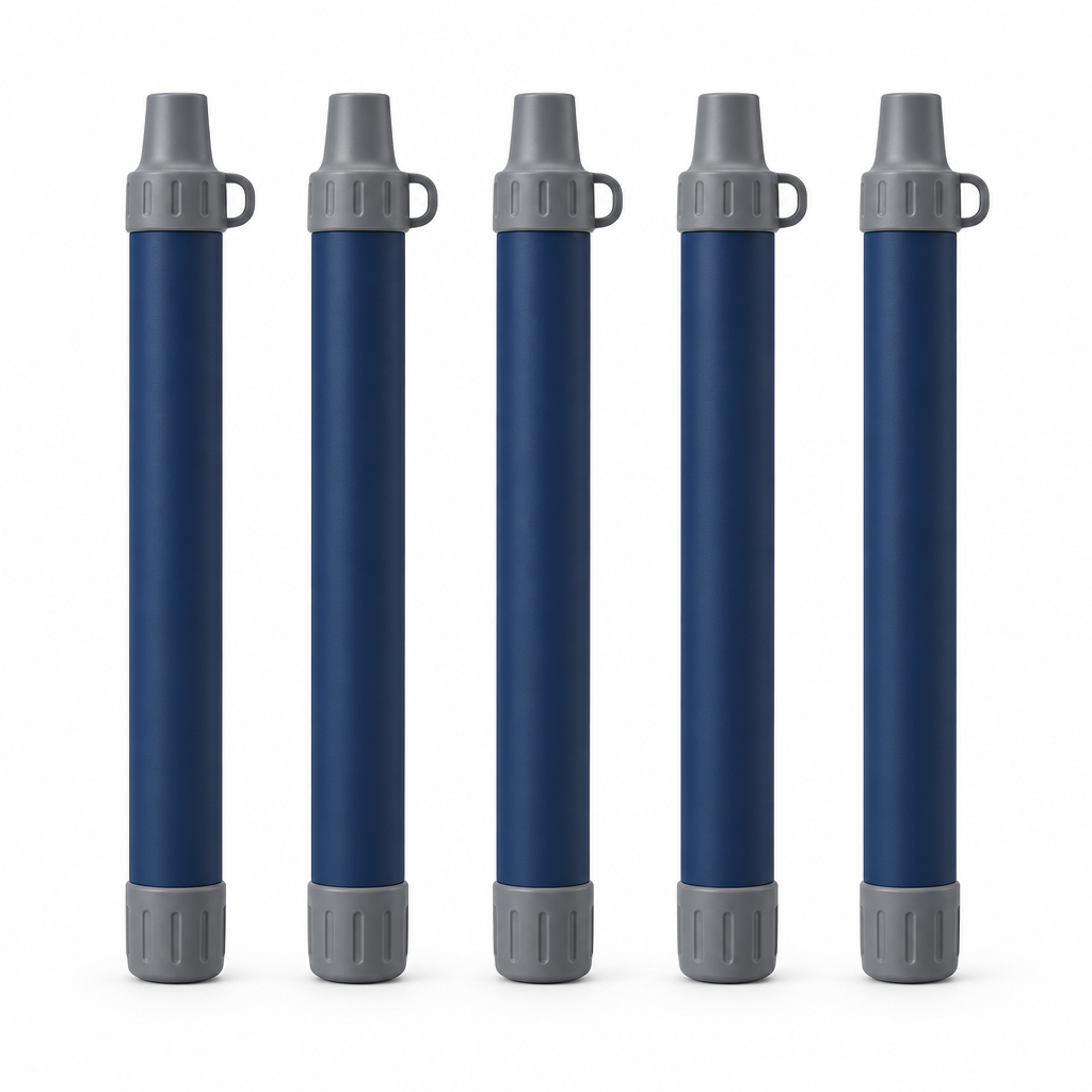 Family Pack, five AQUA-X1 filter straws